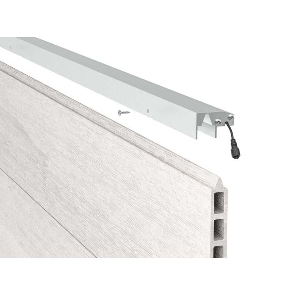 Barrette lumineuse pour clôture en composite 1.73 m - 