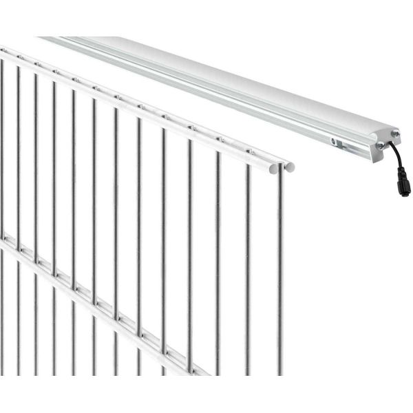 Barrette lumineuse pour clôture et gabion 2.46 m - 