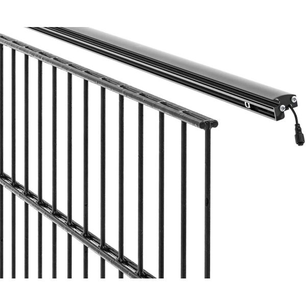 Barrette lumineuse pour clôture et gabion 2.46 m