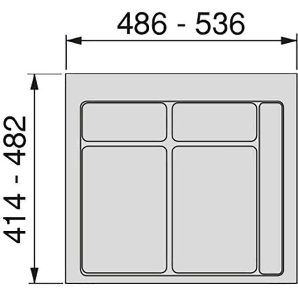 Base pour bacs de tri Recycle - EMU-0259