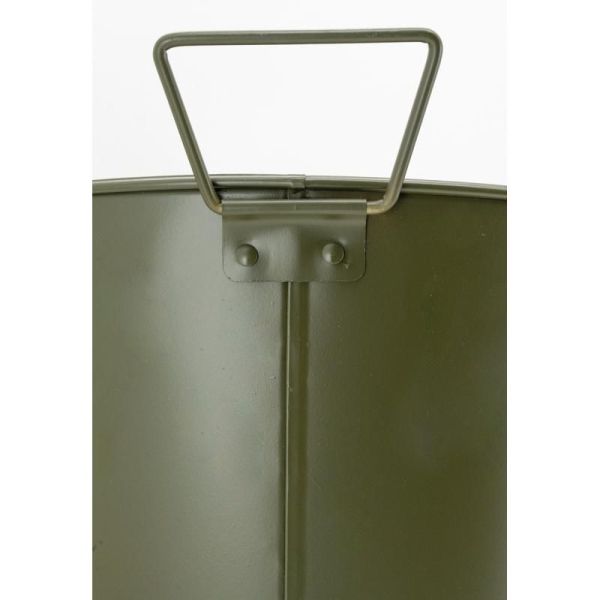 Bassine en métal Kaki Cargo - 19,90