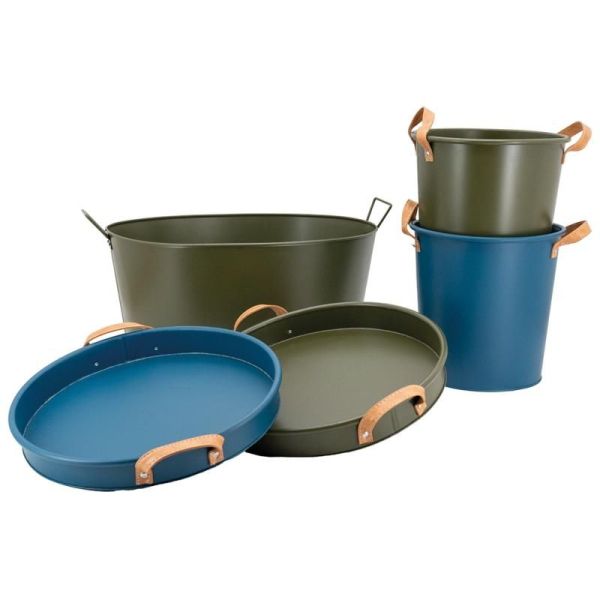 Bassine en métal Kaki Cargo - 6