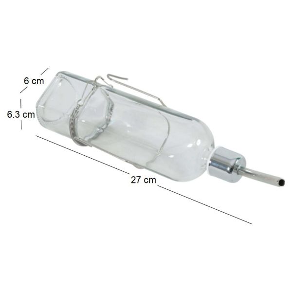 Biberon en verre pour rongeurs Neolife 350 ml - ZOL-2163