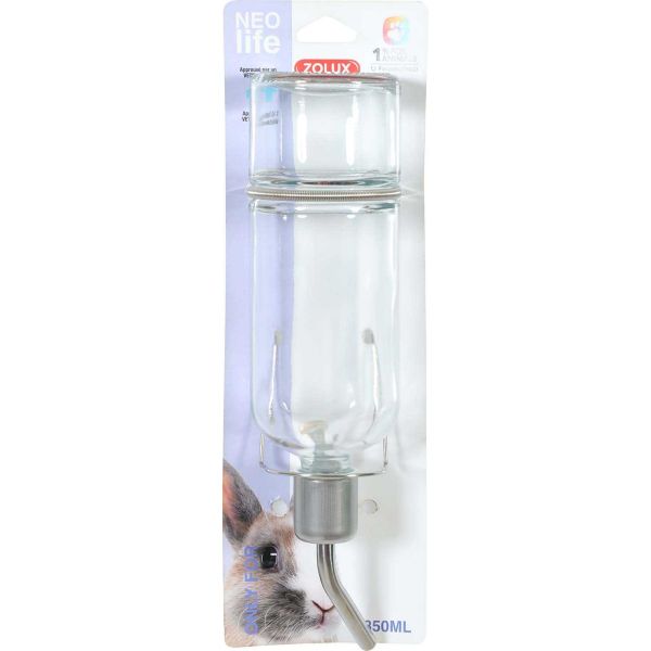 Biberon en verre pour rongeurs Neolife 350 ml - ZOLUX