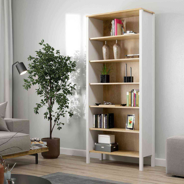 Bibliothèque en aggloméré Frannie - HANAH HOME