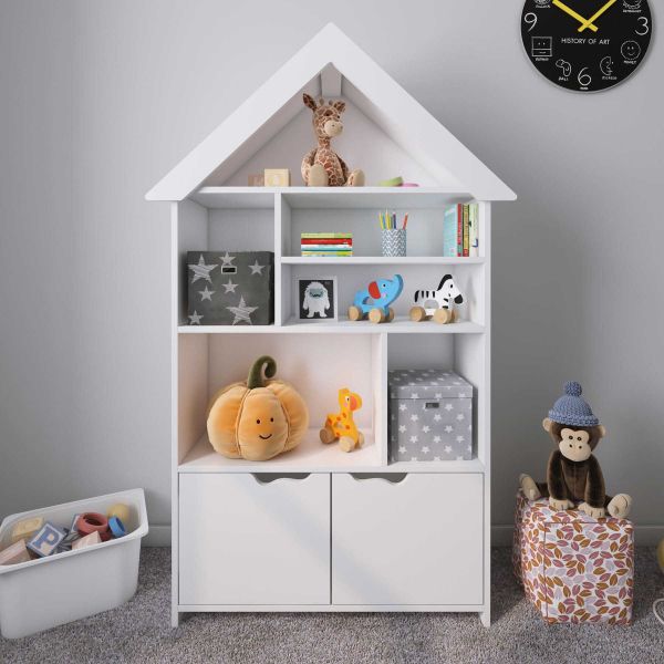 Bibliothèque en aggloméré Masal - HANAH HOME