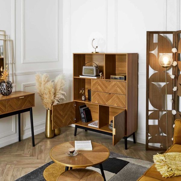 Bibliothèque en bois Felix - THE HOME DECO FACTORY