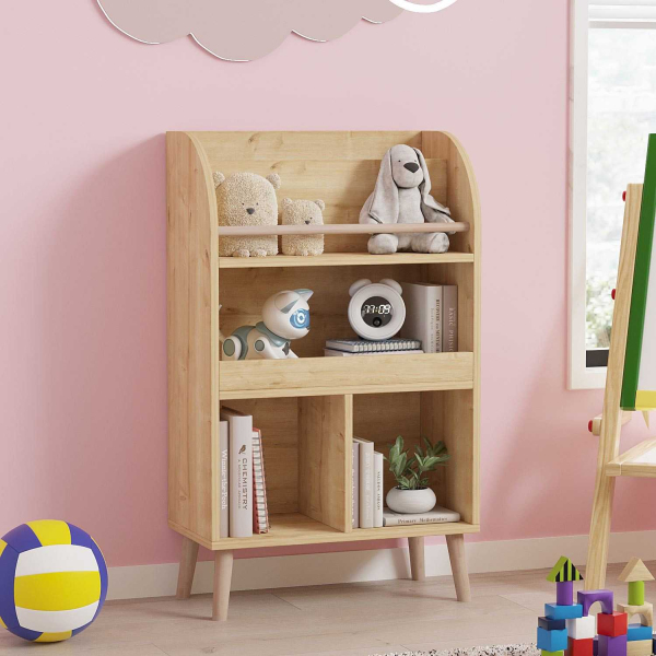 Bibliothèque de rangement pour enfants Minola - 5
