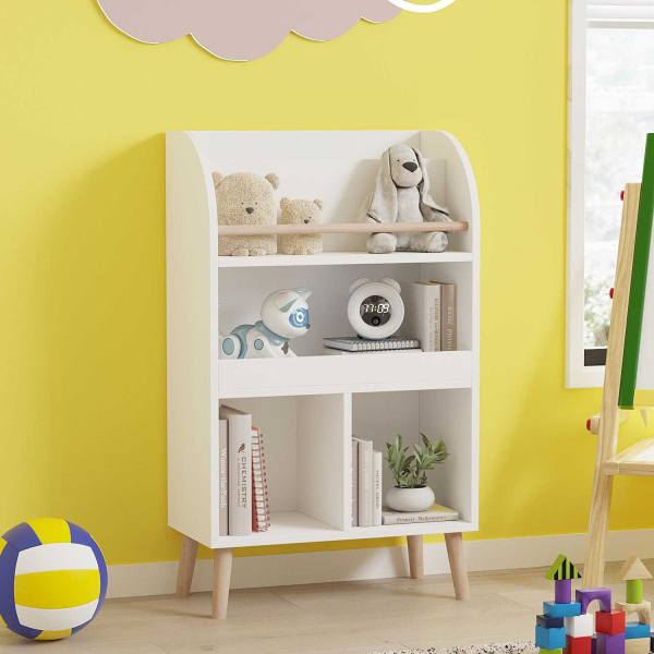 Bibliothèque de rangement pour enfants Minola - 5