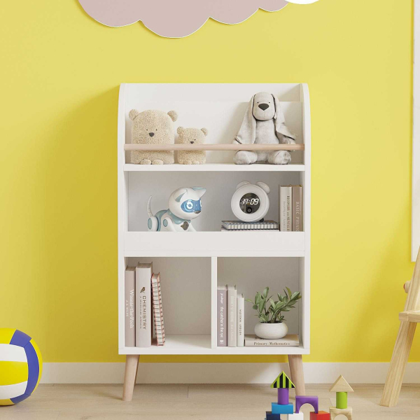 Bibliothèque de rangement pour enfants Minola - HANAH HOME