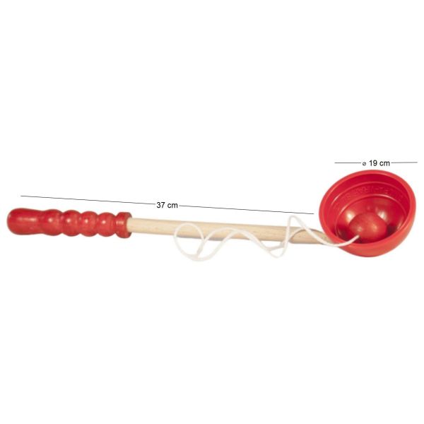 Bilboquet en bois Cloc Cloc 19 x 37 cm - 5