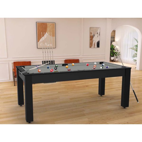 Billard Américain Dallas 7 FT Wenge Tapis Vert 