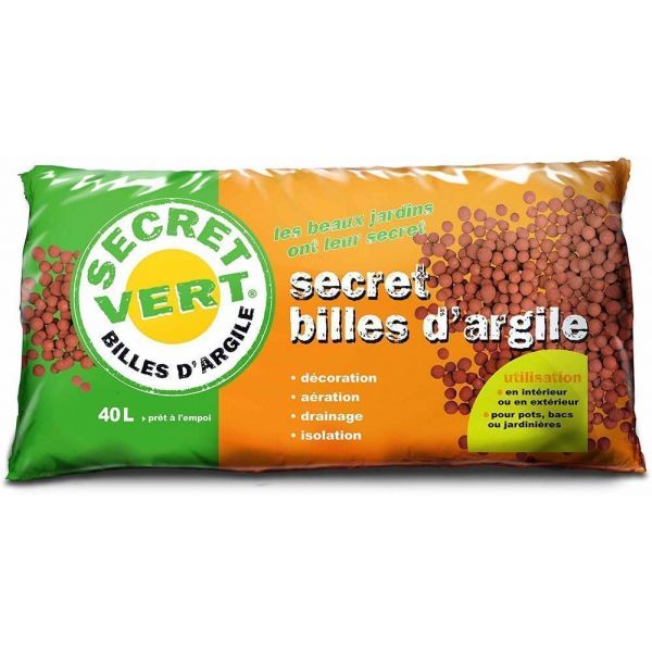 Billes d'argile intérieur extérieur - SEC-0140