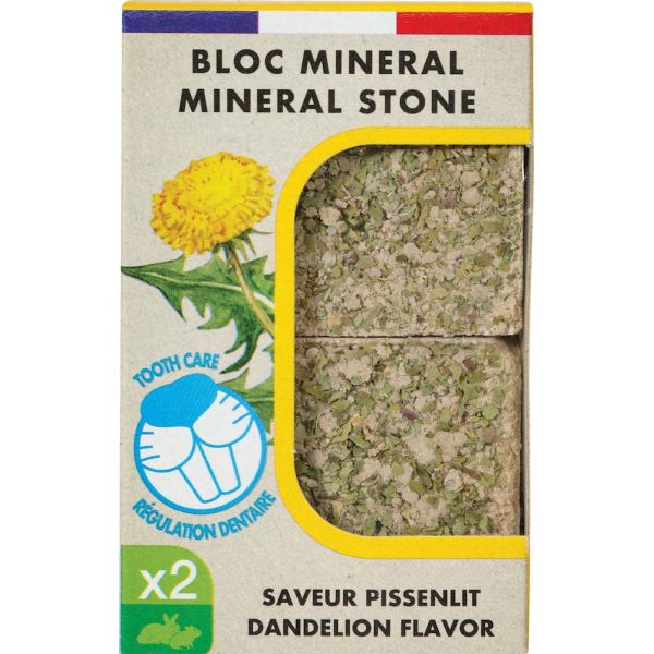 Bloc minéral Eden 200 gr (Lot de 2) - ZOLUX