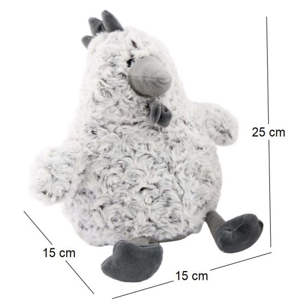 Bloc-porte en polyester Chicken 25 x 15 cm - SIL
