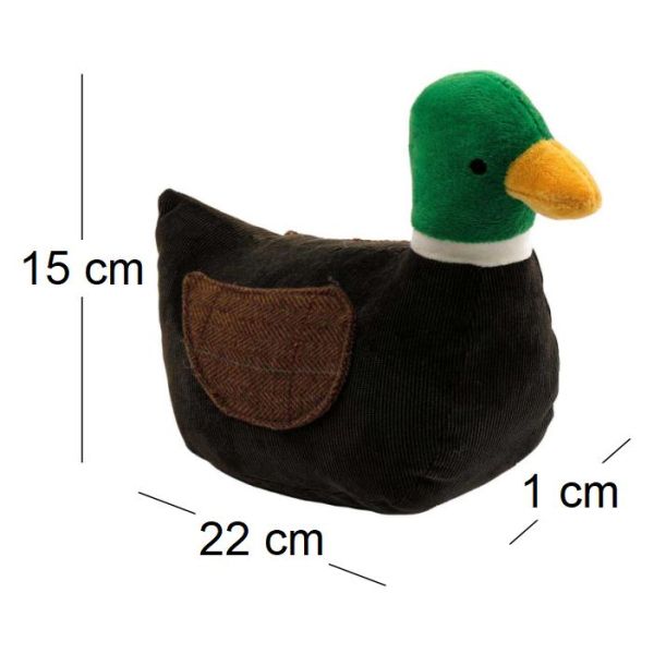 Bloc-porte en tissu Canard 15 x 20 cm - SIL
