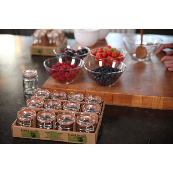 Bocaux en verre Home made Jam (Lot de 12) - ESSCHERT DESIGN