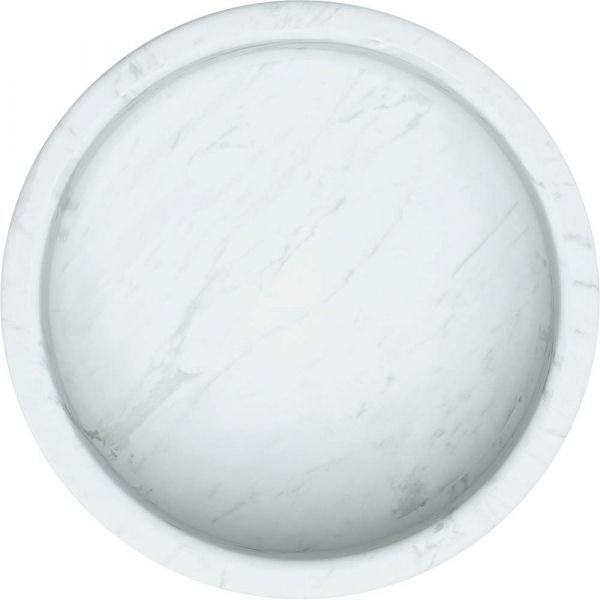Boite à bijoux imitation marbre blanc Tesora - 6