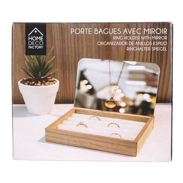 Boite à bijoux miroir spéciale bagues - 6,90