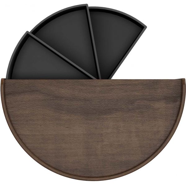 Boite à bijoux en bois ronde Moona - 5