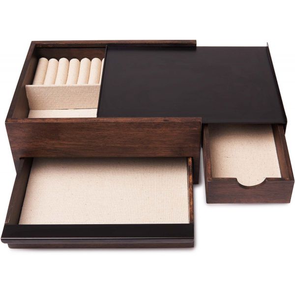 Boite à bijoux tiroir secret Stowit - 74,90