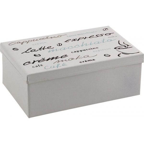 Boite rectangulaire métallique