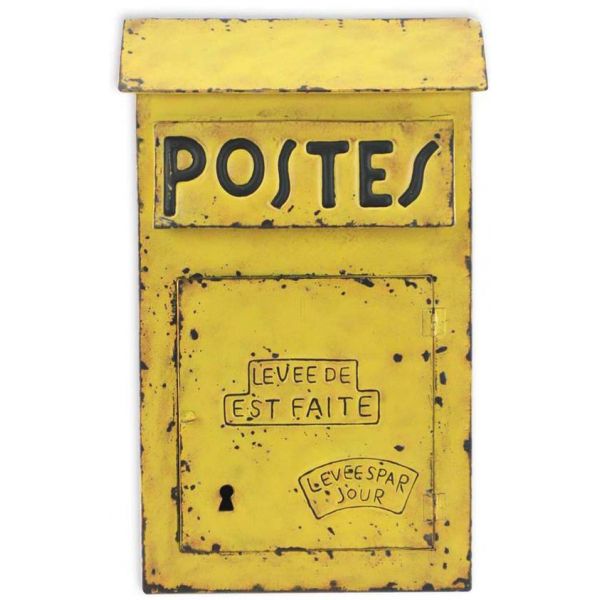 Boîte  à clés en métal effet usé Postes - ORIGEN