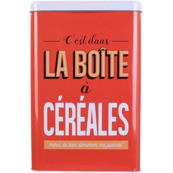Boîte de conservation La boîte à céréales - CMP-1655