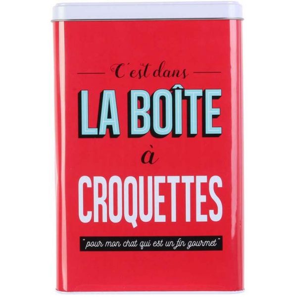 Boite de conservation La boite à croquettes - LA BOITE A