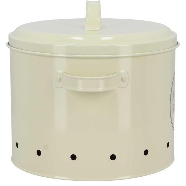 Boite de conservation en métal crème Garden - 21,90