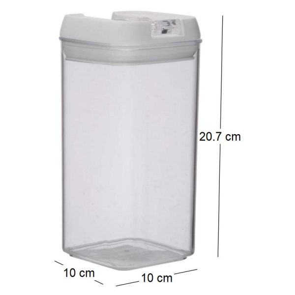 Boîte de conservation en plastique 1.2L - 6