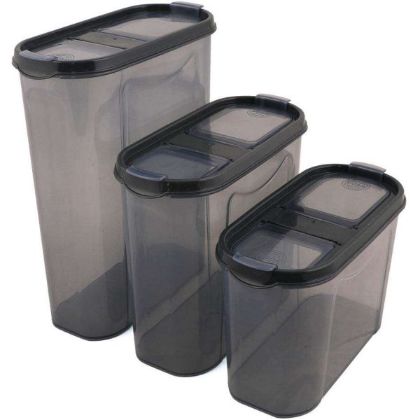 Boîte de conservation en plastique avec double couvercle - 34,90