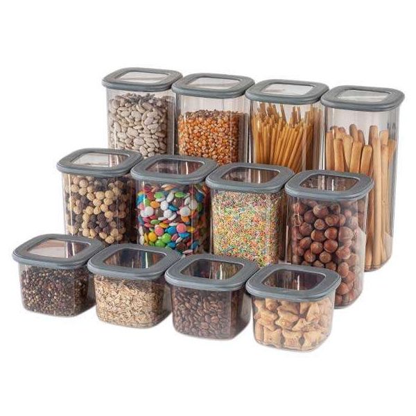 Boîte de conservation en plastique transparent et anthracite Box - 21,90