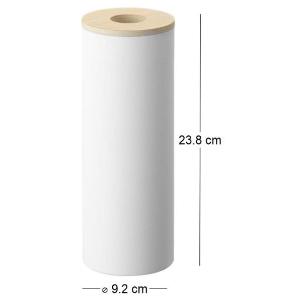 Boîte à mouchoirs ronde en métal Tissue - 9