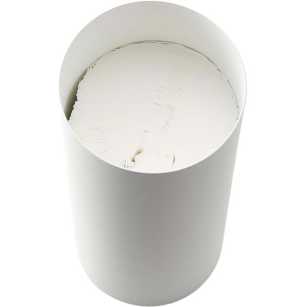 Boîte à mouchoirs ronde en métal Tissue - YAM-0206