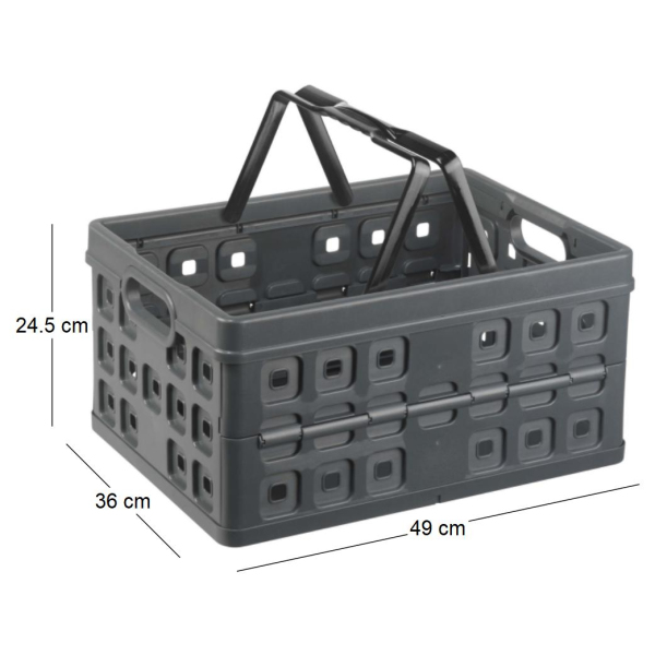 Boîte pliante avec poignée Square 32L - SUA-0213