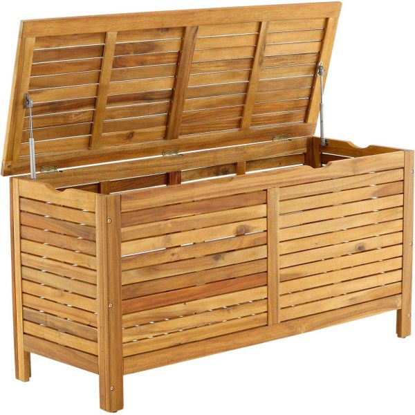 Boite de rangement en Acacia 130 x 48 x 64,5 cm Marion - 6