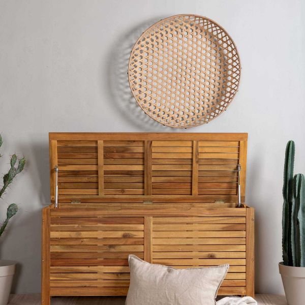 Boite de rangement en Acacia 130 x 48 x 64,5 cm Marion - VENTURE HOME