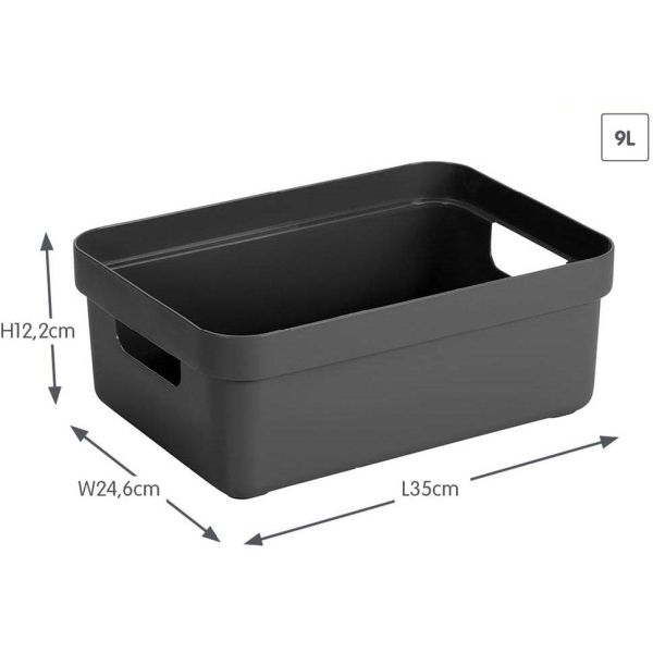 Boîte de rangement Sigma Home Box 9L - SUA-0274