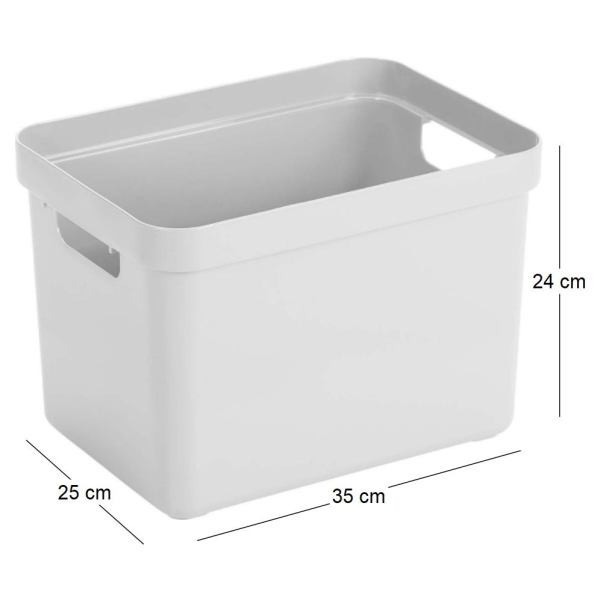 Boîte de rangement Sigma Home Box 18L - 9,90