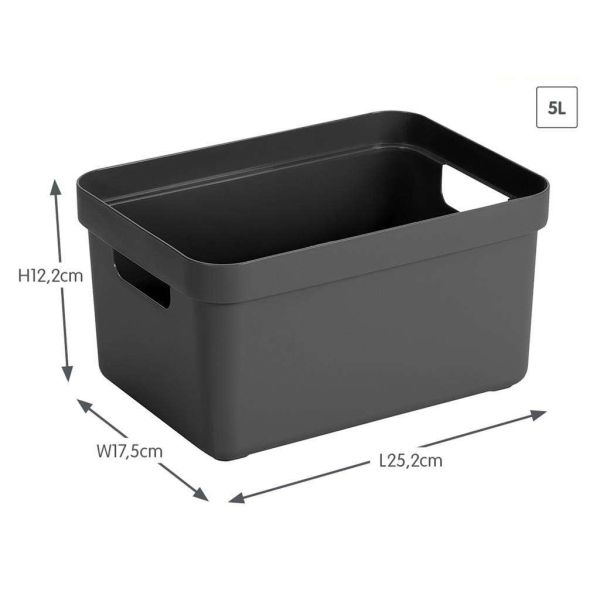 Boîte de rangement Sigma Home Box 5 litres - SUA-0269