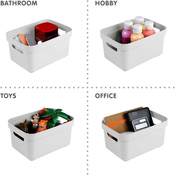 Boite de rangement Sigma home Box 2.5 L (Lot de 3) - 10,90