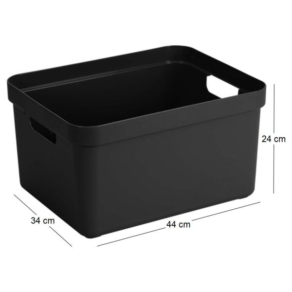Boite de rangement Sigma home Box 32 L - 13,90