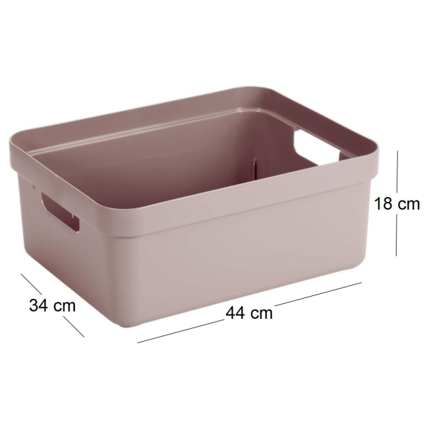 Boite de rangement Sigma home Box 24L - 10,71