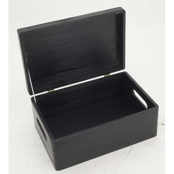 Boite de rangement avec couvercle en pinJet black - 6