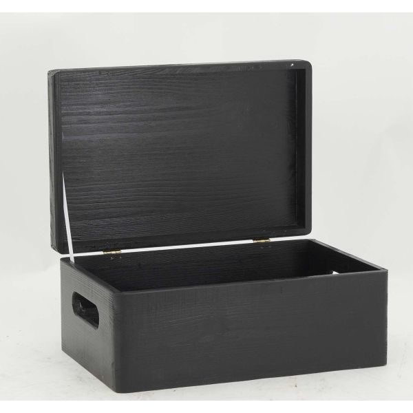 Boite de rangement avec couvercle en pinJet black - 7