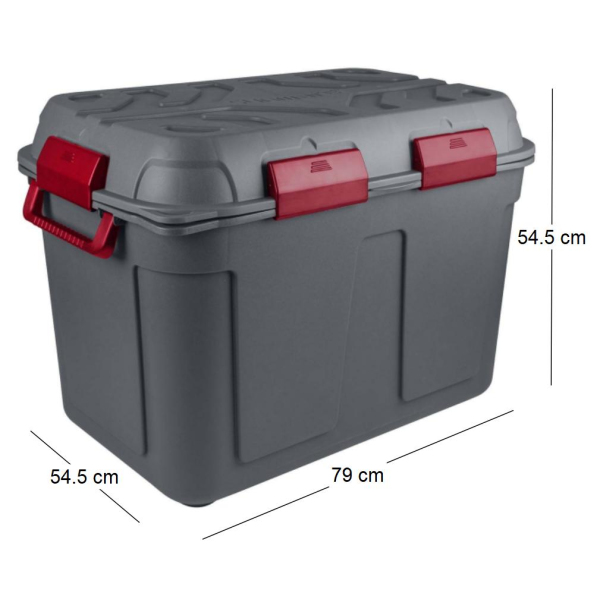 Boîte de rangement hermétique 160 Litres Q-Line - SUA-0226
