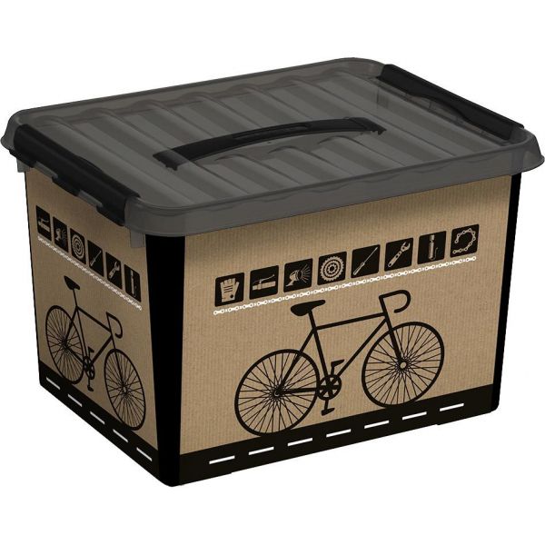 Boîte de rangement Q-line vélo 22 litres - SUNWARE