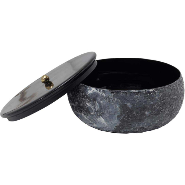 Boîte de rangement en métal Mosaic Marble - PRE-2109