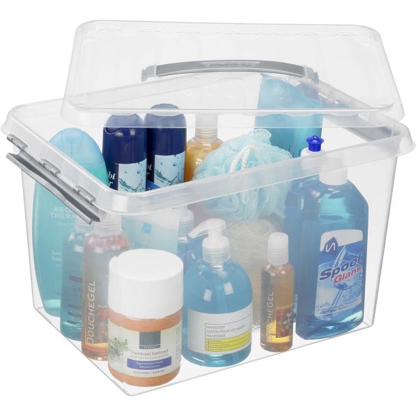 Boîte de rangement en plastique Q-line - SUA-0277